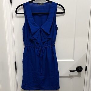BeBop Royal Blue Sleeveless Mini Dress